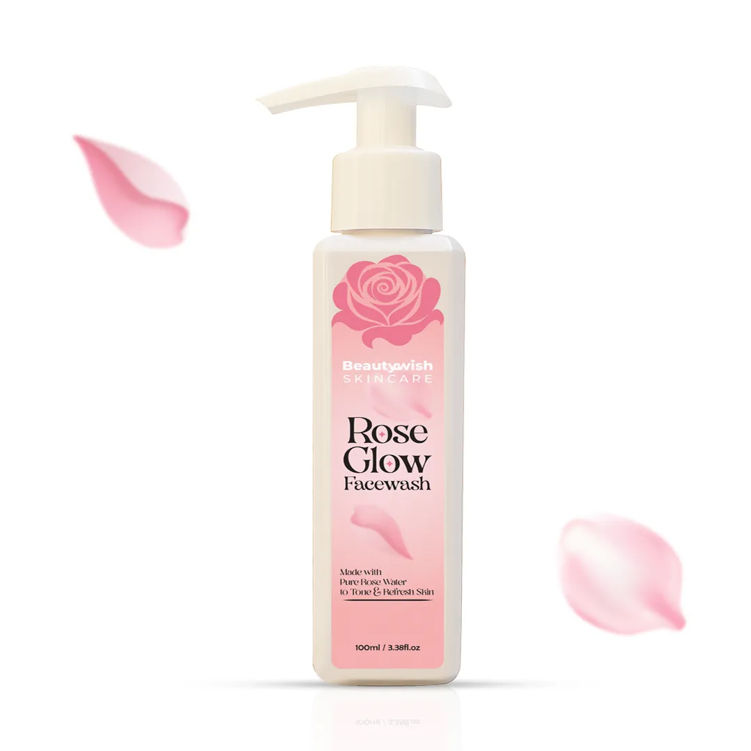 Beautywish Skincare Rose Glow Sulphate Free Facewash