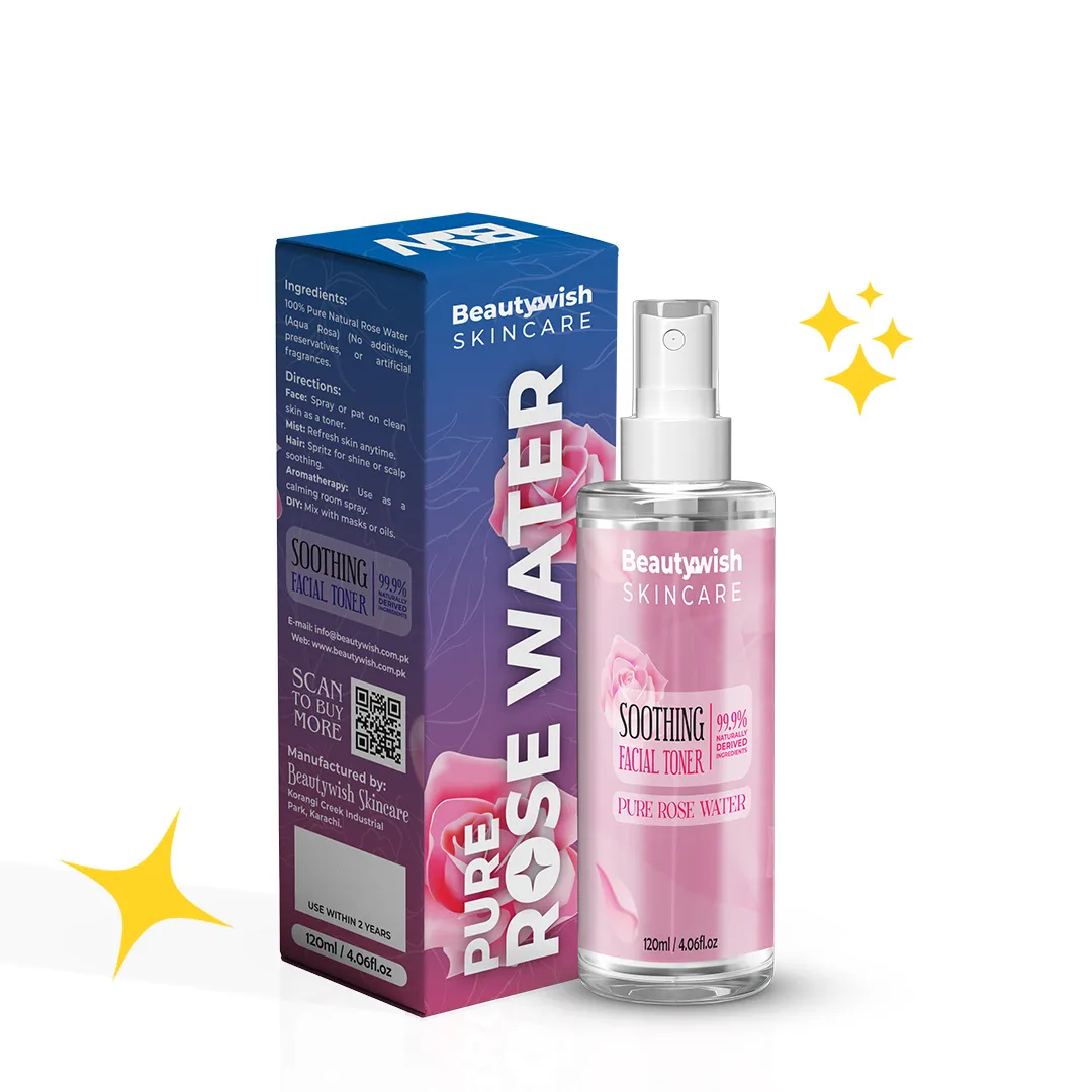 BeautyWish Skincare Rose Water 120ml